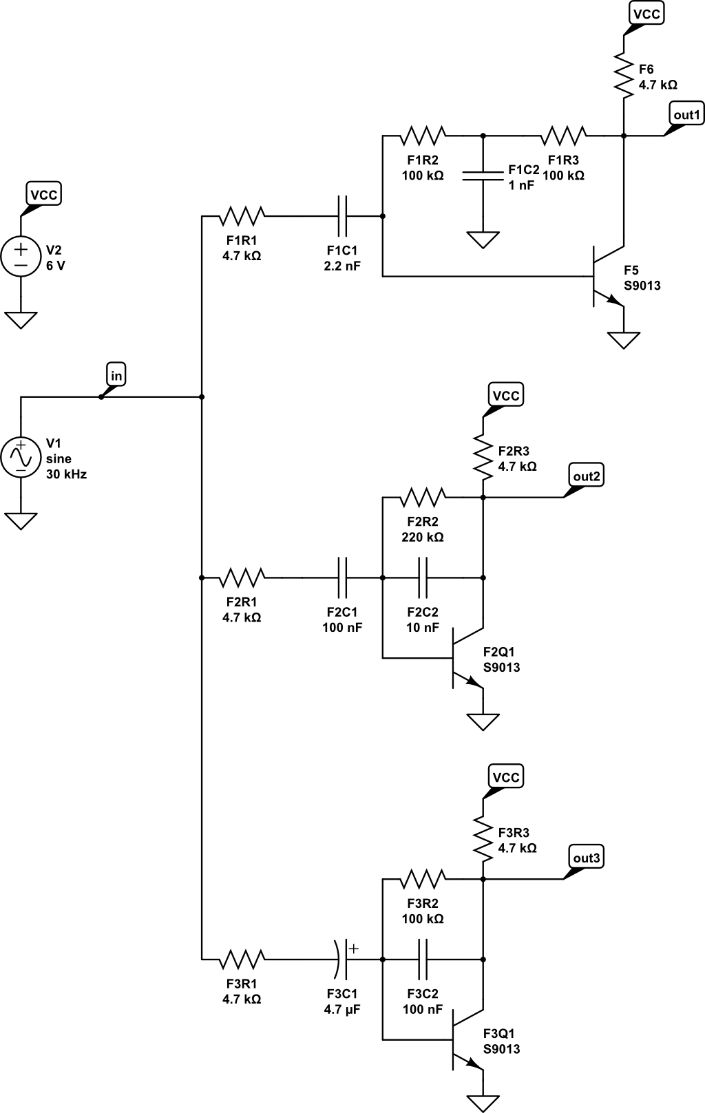 Filter Schematic